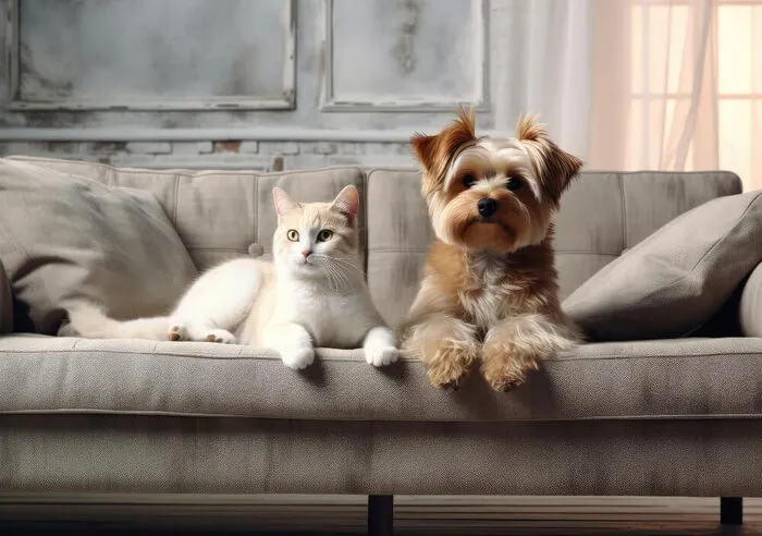 Accommodation with pets